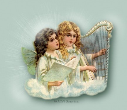 Angels With Harp